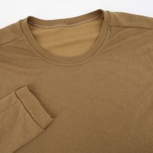 Insport‎ Polartec Thermal Base Layer Shirt Coyote Brown Long Sleeve Mens XL